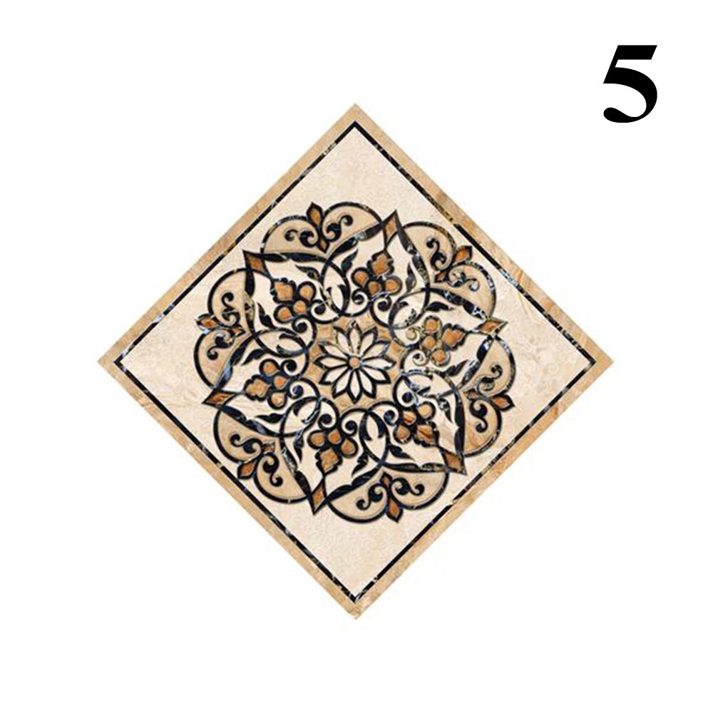 10*10cm*10 st 3d golv kakel diagonal väggdekal vardagsrum badrum kök kakel affisch slitstark golvkonst väggmålning: 5