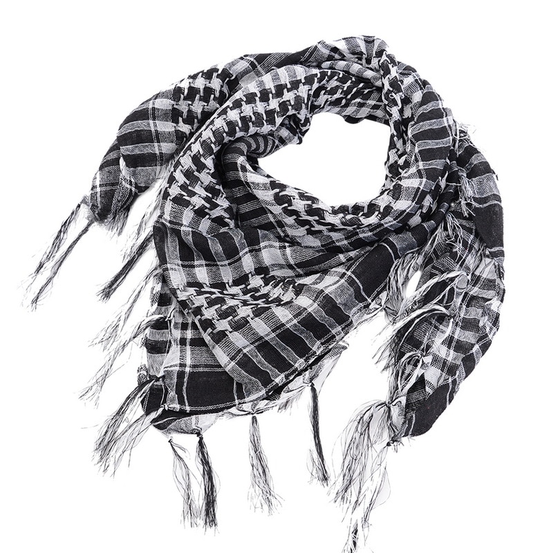 Jodimitty Unisex Sjaals Mode Vrouwen Mannen Arabische Shemagh Keffiyeh Palestina Sjaal Wrap Lente Plaid Sjaal Voor Vrouwen