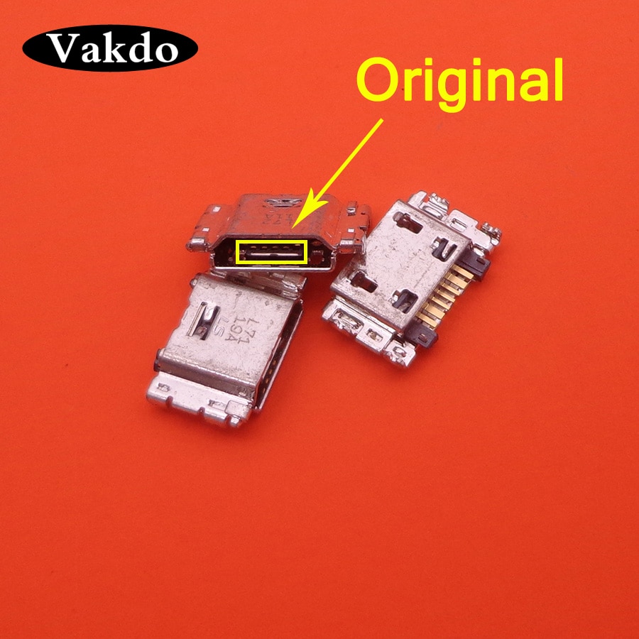 Connecteur Jack pour Port de chargement Micro USB, 10 pièces/lot, pour Samsung J5 J1 J100 J500 J5008 J500F J7 J700 J700F J7008