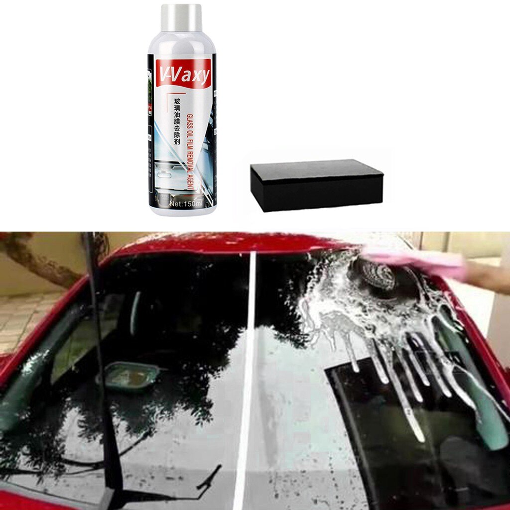 Automotive Glass Cleaner Coating Agent Rainproof Agent Glass Rain Mark Oil Film Remover Cleaning Tool Window Glass Cleaner