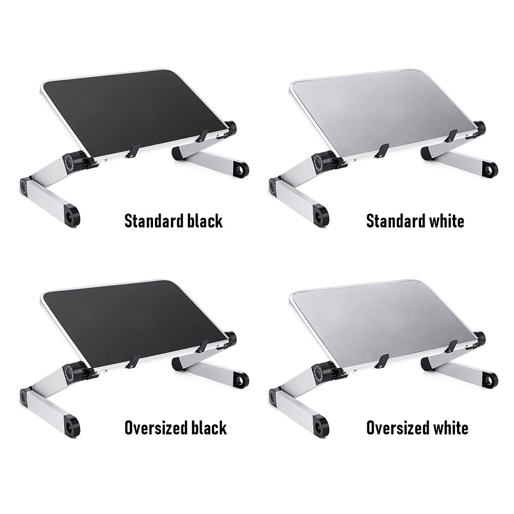 Aluminum alloy Laptop Stand for iPad Tablet Computer Monitor Stand Riser Adjustable Portable Foldable Laptop Notebook Holder