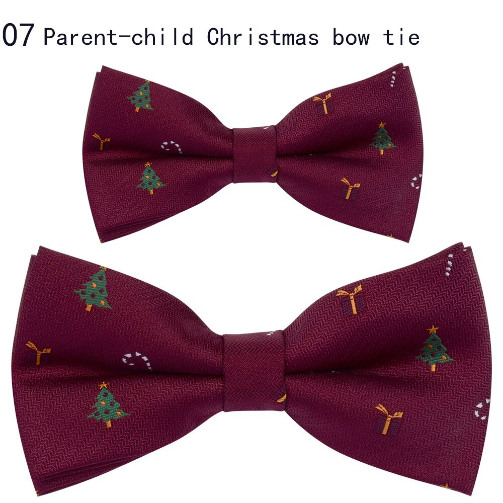 2 stk / sæt forældre-barn jul bue jul bue til drenge familie mænd og børn far mor søn datter baby børn: 08