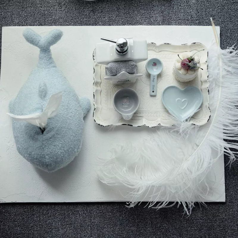 Creatieve Netto Rode Ins Wind Cartoon Walvis Tissue Doos Japanse Thuis Mooie Dier Knuffel Decoratie