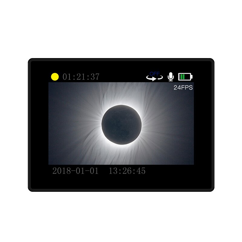 Ocular electrónico WiFi inalámbrico, 20 megapíxeles, telescopio astronómico con micro pantalla HD