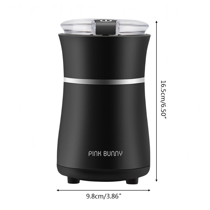 Mini molinillo de café eléctrico, granos, especias, licuadora molino, tuerca, máquina de molienda de semillas
