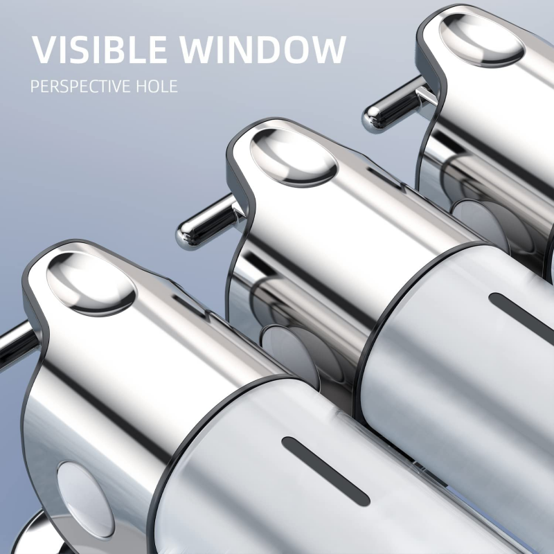 Bathroom Liquid Soap Dispenser Hand Sanitizer Holder Wall Mount Soap Shampoo Gel Shower Liquid Container For Bathroom Accessorie