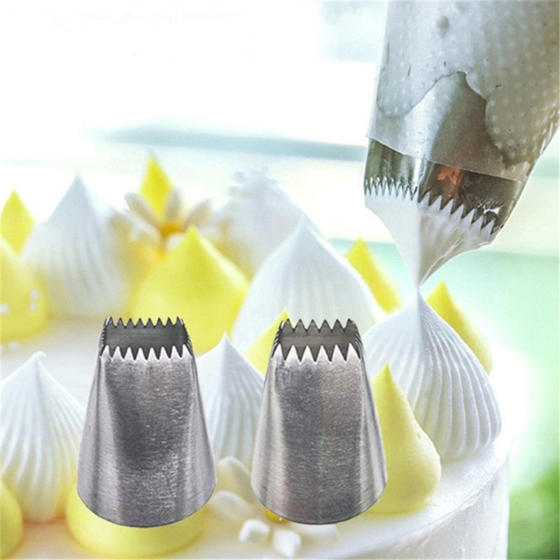 Ttlife 1 Pc Piping Nozzle Icing Piping Nozzle Russische Pastry Tips Cupcake Nozzles Bakken Mold Cake Decoratie Tool # F01/F02