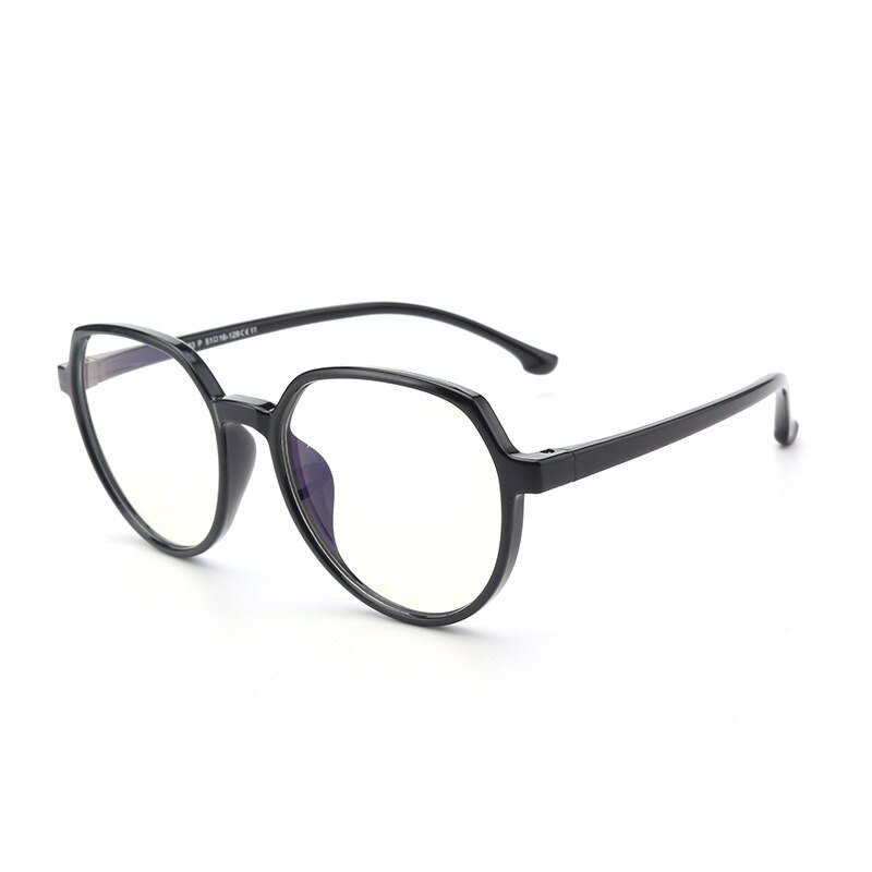 Silicona niños gafas niño niña miopía marcos para lentes recetados gafas transparentes niños gafas marco óptico: E