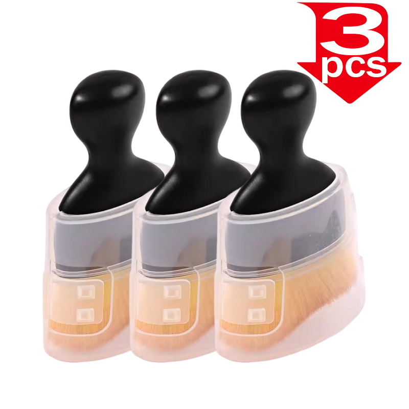 Cepillo de detalle curvo para coche con cubierta antipolvo, cepillo suave de limpieza, herramienta para quitar grietas de ventilación de aire acondicionado, herramienta de limpieza Interior de coche: YELLOW