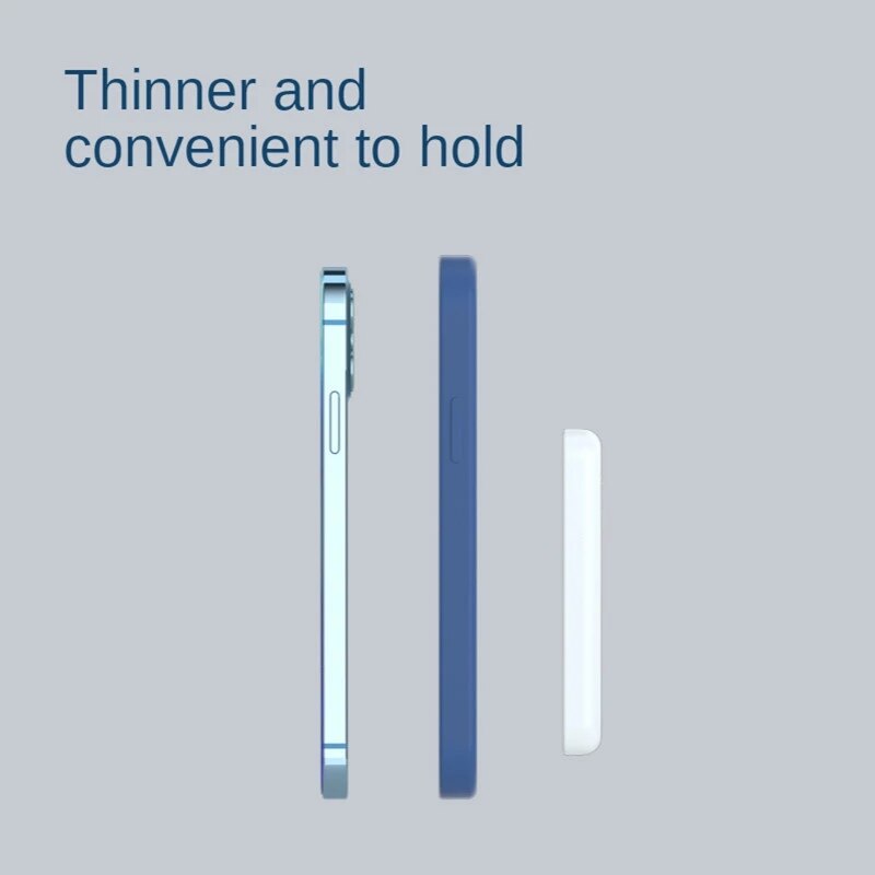 2022 handy-rückseitenclips, magnetisches schnellladegerät, kabellose powerbank für xiaomi iphone 12, 13 pro, 13 mini , 12 pro max