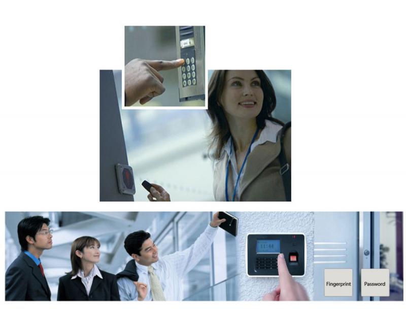 Door RFID Access Control System Device Machine Security RFID Proximity Entry Door Lock 250 Standard Users Home Security Tool