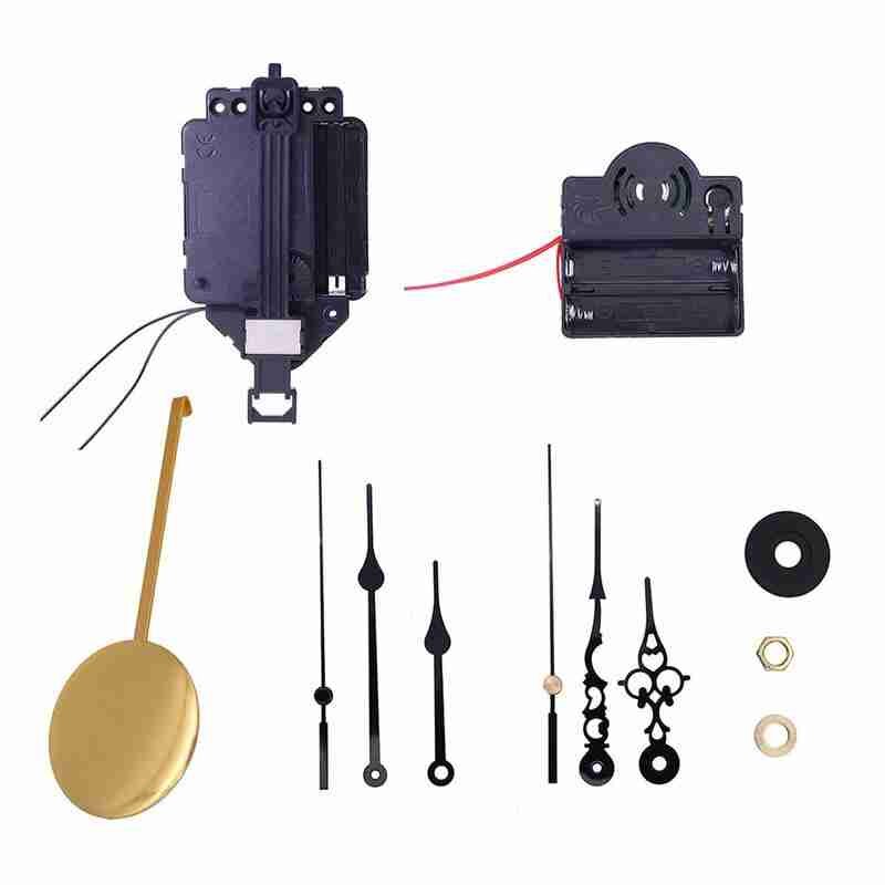 Wall Quartz Pendulum Clock Movement Mechanism Music Replacing Home Decorations Repair Box For Repairing Diy Kit D8H0