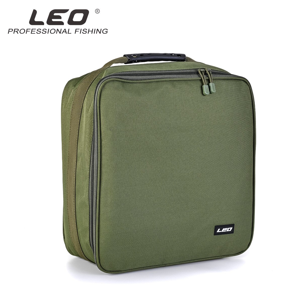 Leo Cube-Bolsa de equipo de pesca portátil, resistente al agua, rueda de pesca, bolsa de pesca al aire libre, gran capacidad: Default Title
