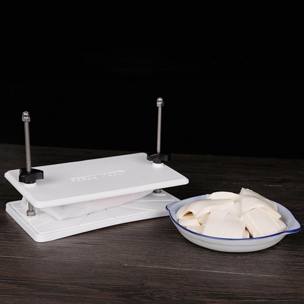 Zelfgemaakte Tofu Pers Shaper Plastic Gebogen Plaat Board Diy Mold Keuken Gadget Tofu Maken Mold Keuken Koken Tool Set