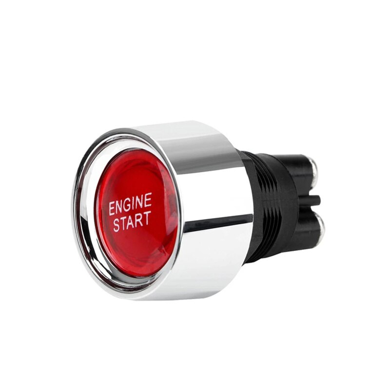 12V 50A Car Engine Start Push Button KeylessStart Button Ignition Starter Car Engine Start Button Auto Accessories: Default Title