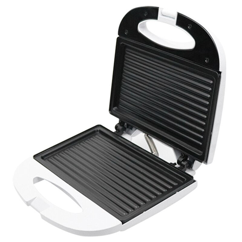 Elektrisk mini sandwich maker grill panini morgenmad maskine grill bøf stegning ovn us plug: Default Title