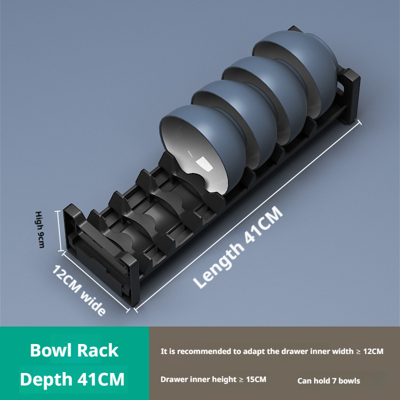 Pojemnik robić szuflady kuchennej, przegródka robić szafki, wbudowany stojak na naczynia, organizer na miski, pałeczki, talerze, uchwyt na sztućce, ociekacz na naczynia.: Złota