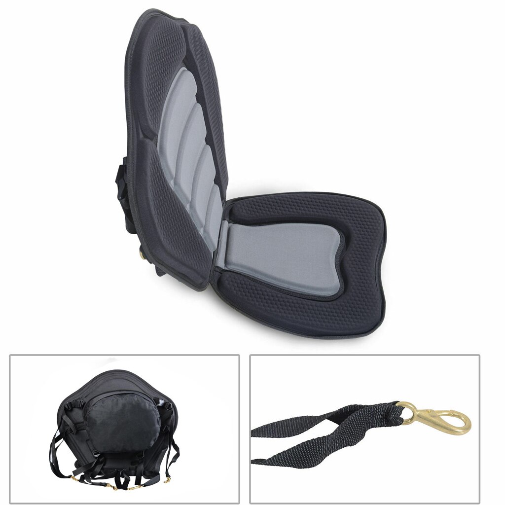 Kayak Seat Comfortable Cushioned Backrest SUPs Paddle-Board Support Pad