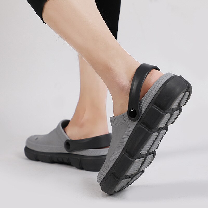 Scarpe da uomo sandali da uomo sandali da uomo scarpe estive ccrocc sandali da giardino da spiaggia all'aperto pantofole da casa scarpe moda antiscivolo