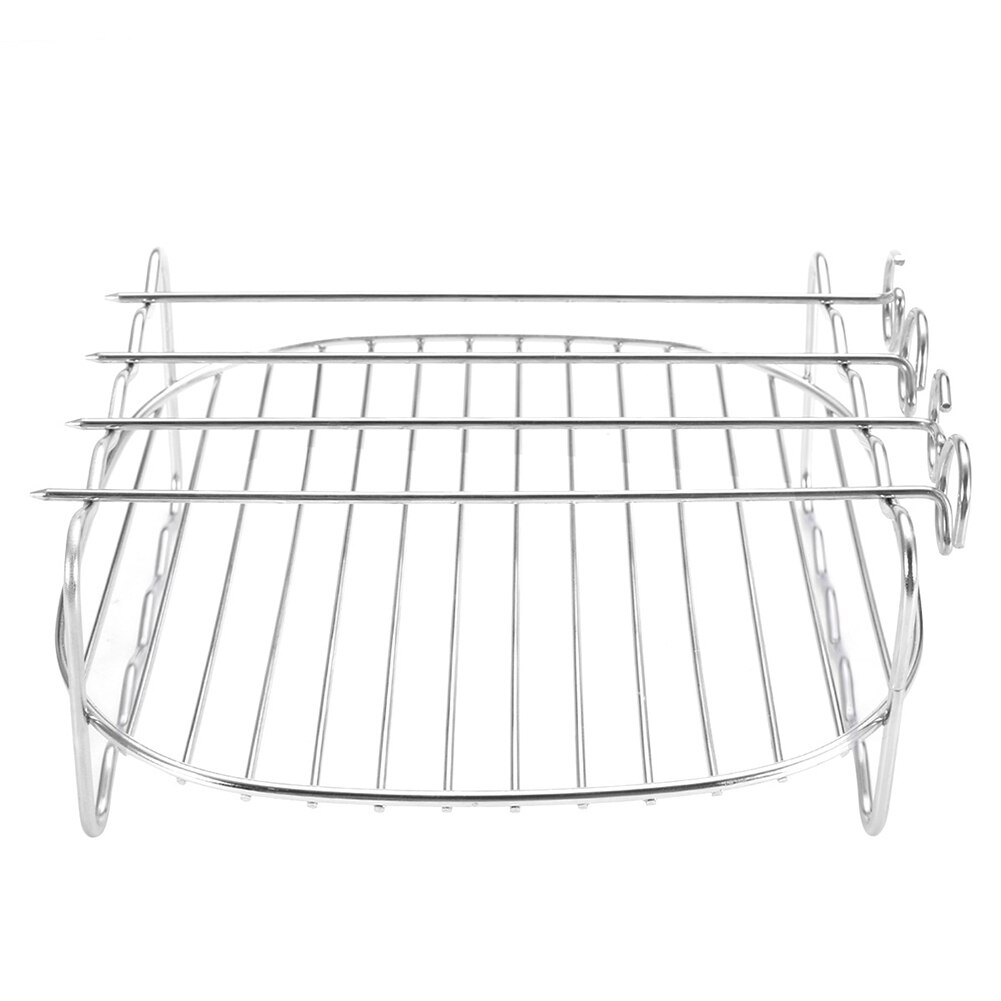 4- spett luftfriteringsgryta byte bakplåtshållare grillställ för  hd9232 fogaocooktop brazier grill grillnät biolite