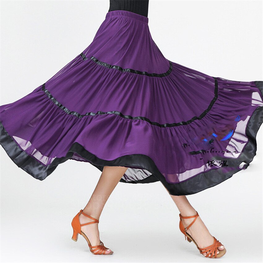 Flamenco Kleid Zigeuner Tanzen Kleidung Bühne Leistung tanzen Kostümich Spleißen Felsen Frauen Weibliche Elegante Tänzerin Wettbewerb