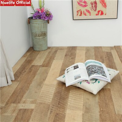 Thicken floor stickers kids room living room bedroom bathroom restaurant office pvc floor waterproof wear-resistant stickers: F