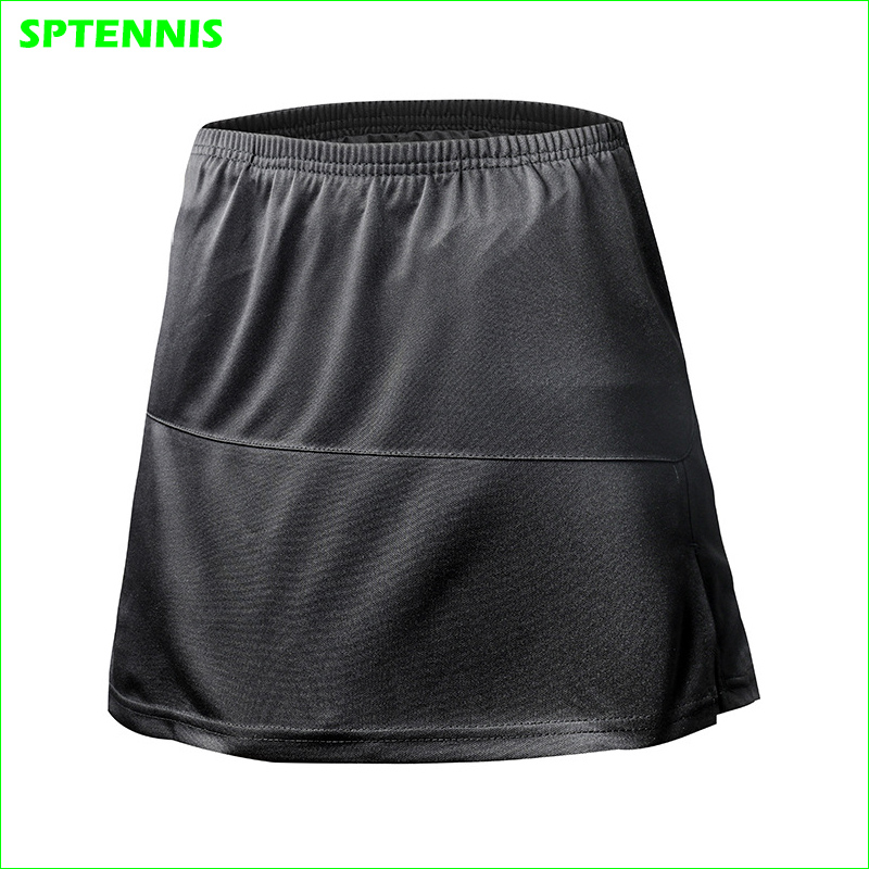 Kvinders buste nederdel bordtennis badminton træning fitness a-line mini nederdel med shorts slim fit