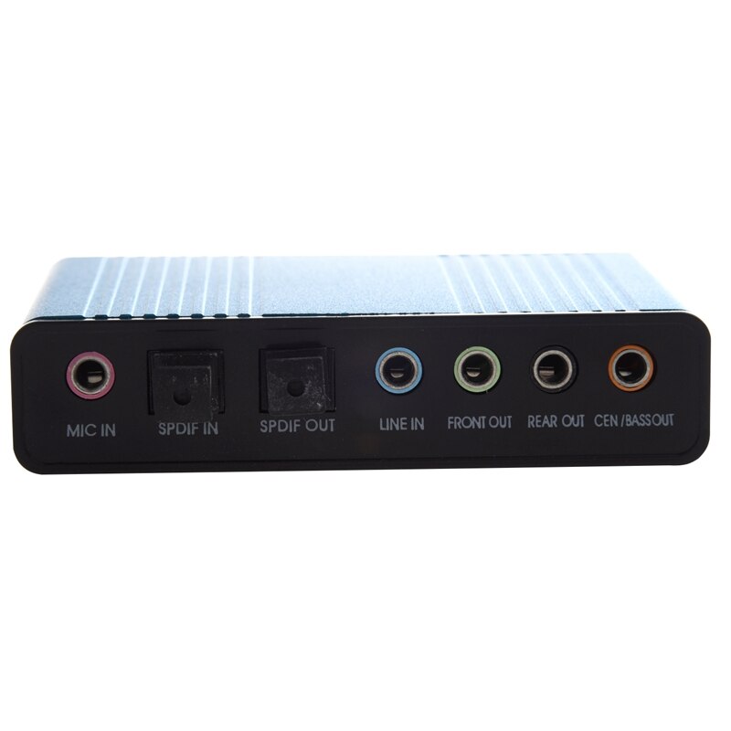 USB 6 Channel 5.1 External Audio Sound Card SPDIF