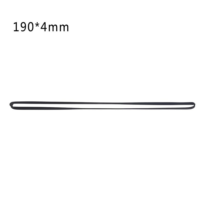 4mm szeroki płaski taśma magnetofonowa pas maszynowy różne wspólne paski do rejestratora Walkman Repeater napęd DVD pasek gumowy: Jasne
