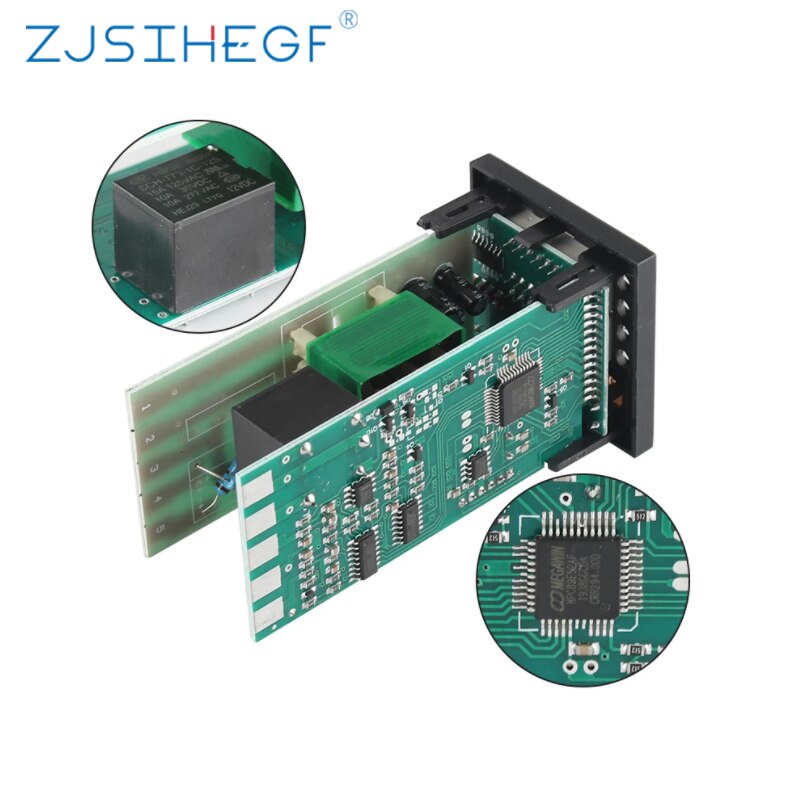 PID REX-C100-C400-C700-C900 Digital Intelligent Industrial Temperature Controller 220V RELAY Thermostat SSR Output