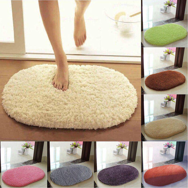 50*30cm topp bad teppe badematte super magisk glidebestandig pad rom ovale tepper gulvmatter