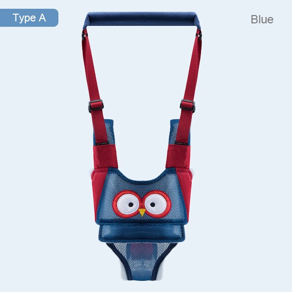 Baby Reins for Children Toddler Harness Assistant Backpack Kids Walking Learning Belt Stand Up Leashes Strap Wings 10-36 Months: Type A Blue