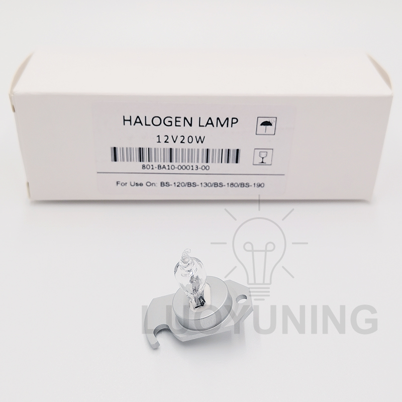 Kompatibel bs -120 mindray 801-ba10-00013-00 12v 20w 64258- j halogenlampe til bs -130 bs-180 bs-190 biokjemiske analysatorer