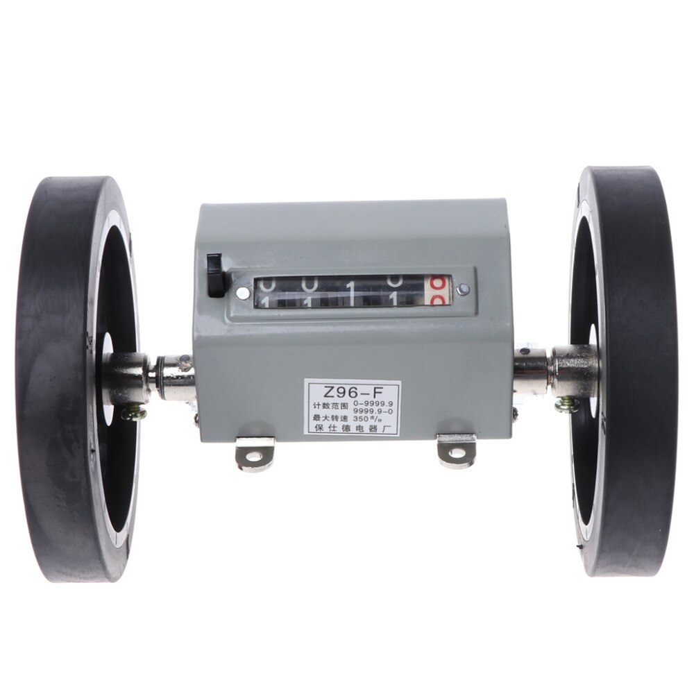 Z96-F Mechanical Length Counter Meter Counter Rolling Wheel 1-9999.9M