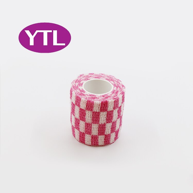 Bandage d'emballage pour animaux de compagnie, respirant, auto-adhésif, élastique, animal de compagnie, chien, chat: Orange