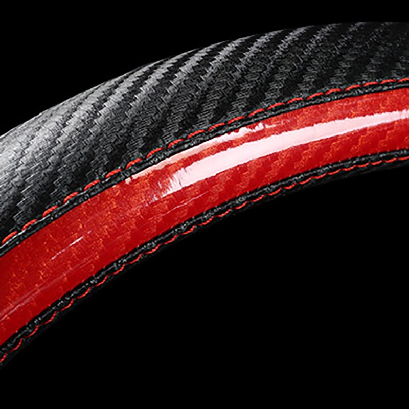 Car Steering Wheel Cover Women Girl Breathable Braid on the Steering Wheel Universal Car Cover