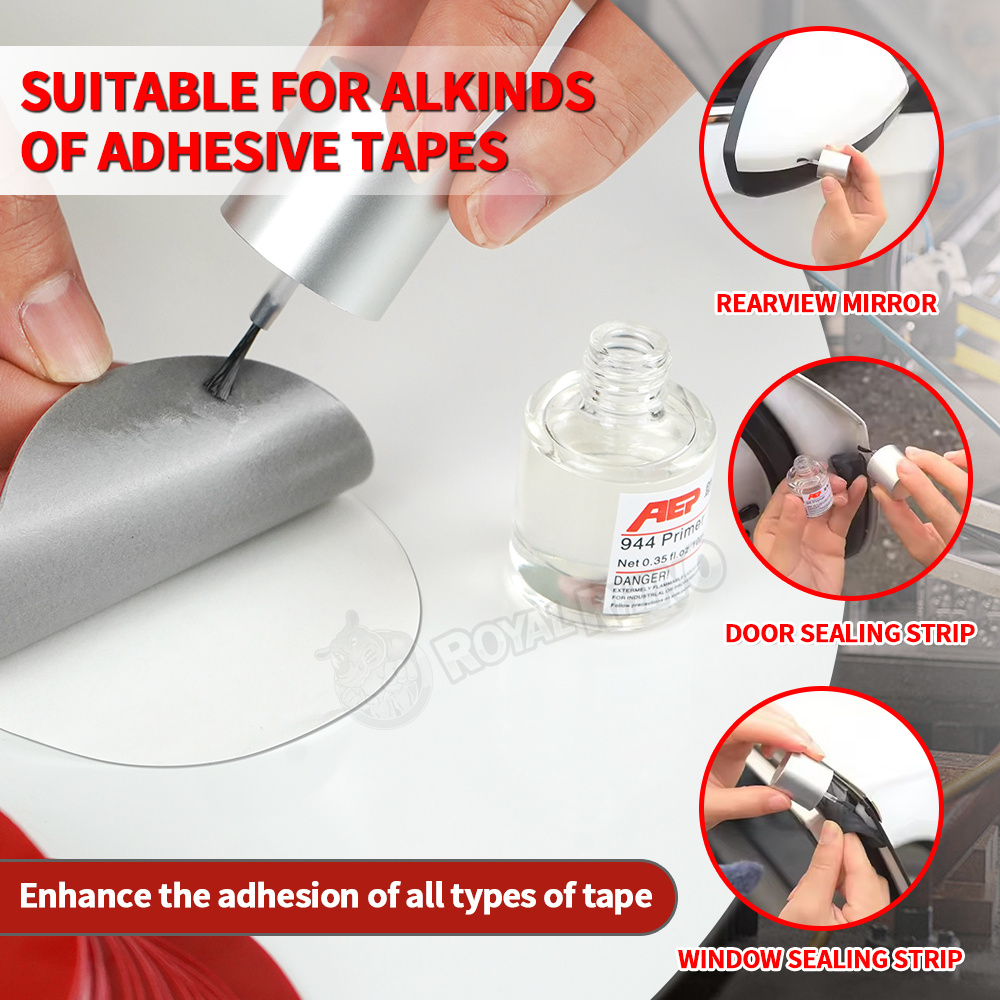 944 Adhesion Promoter Strong Acrylic Foam Tape Car Tape Primer For Automotive Double Sided Tape Car Wrapping Application Tools