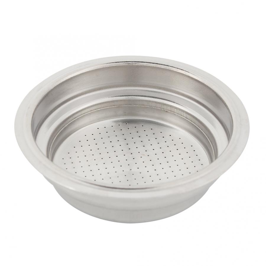 Coffee Tea Filter Basket Silver Stainless Steel Coffee Machine Filter Coffee Make Machine Parts