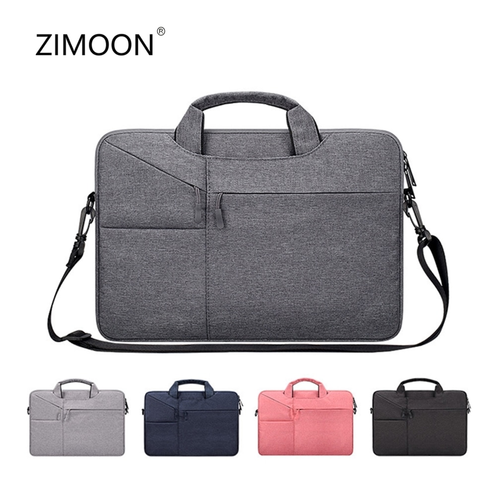 Bolso de hombro para ordenador portátil, bolso bandolera para ordenador portátil de 15,6 pulgadas, bolso con funda para Macbook de 13,3 pulgadas, maletín de viaje para HP, DELL y Xiaomi