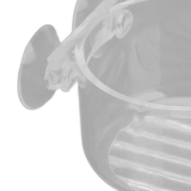 Red Worm Fish Feeder Stable Structure Aquarium Cone Red Worm Feeder with Suction for Tropical Fish