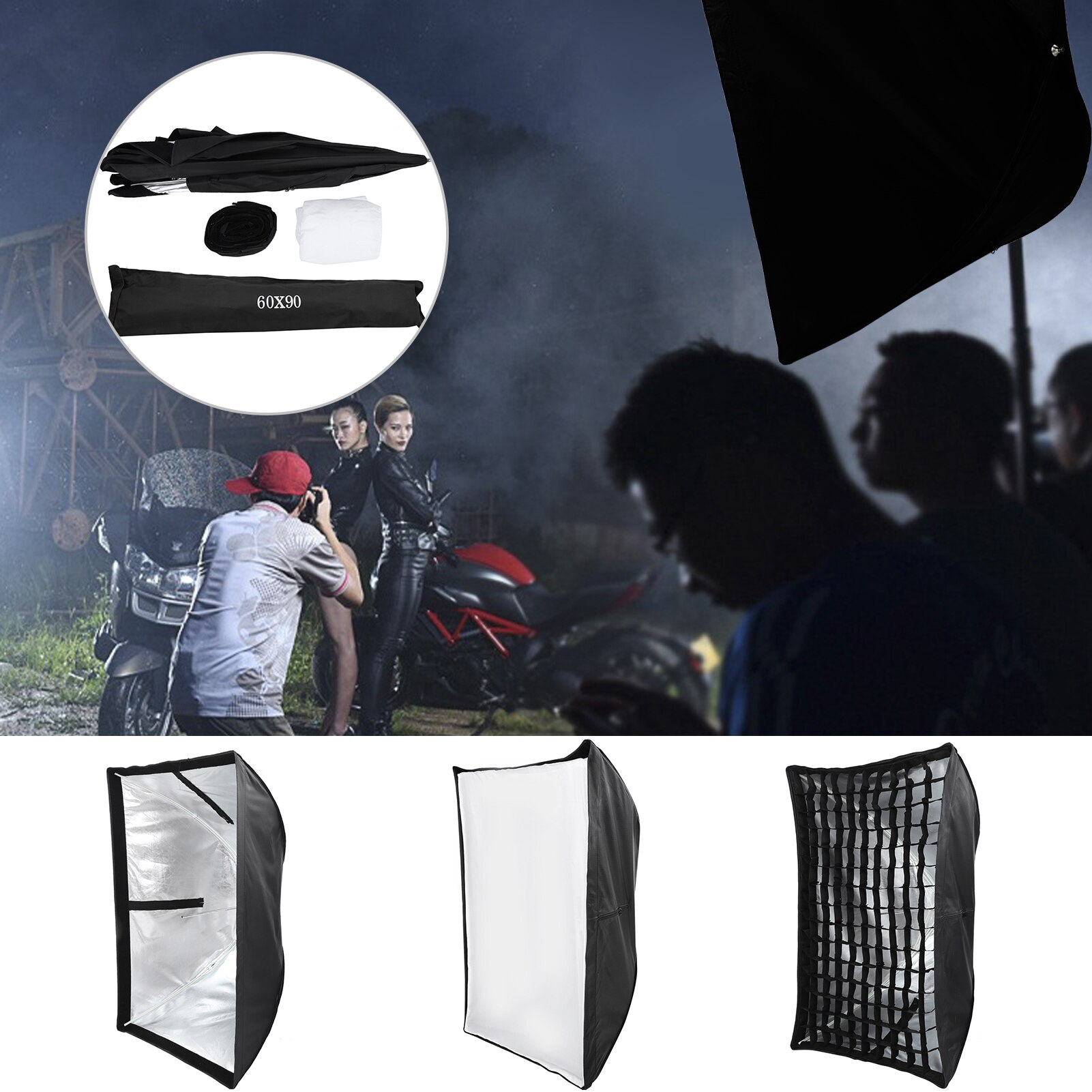 Light For Photography Portable Photo Studio Softbox Umbrella Diffuser Reflector for Speedlight Flash Softbox
