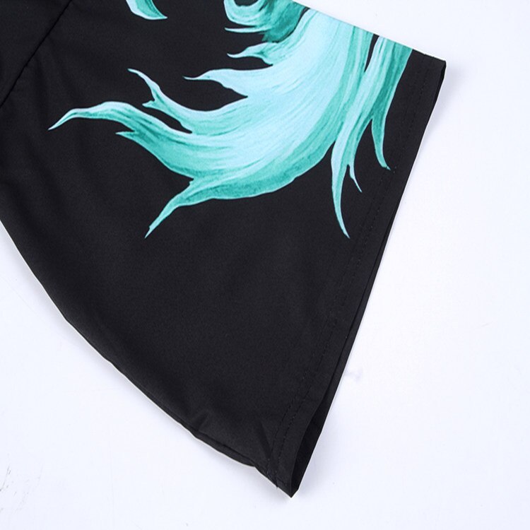 Vrouwen harajuku vest japanse kimono zomer drakenprint losse shirt tops heren zomer kimono jas gothic yukata jas