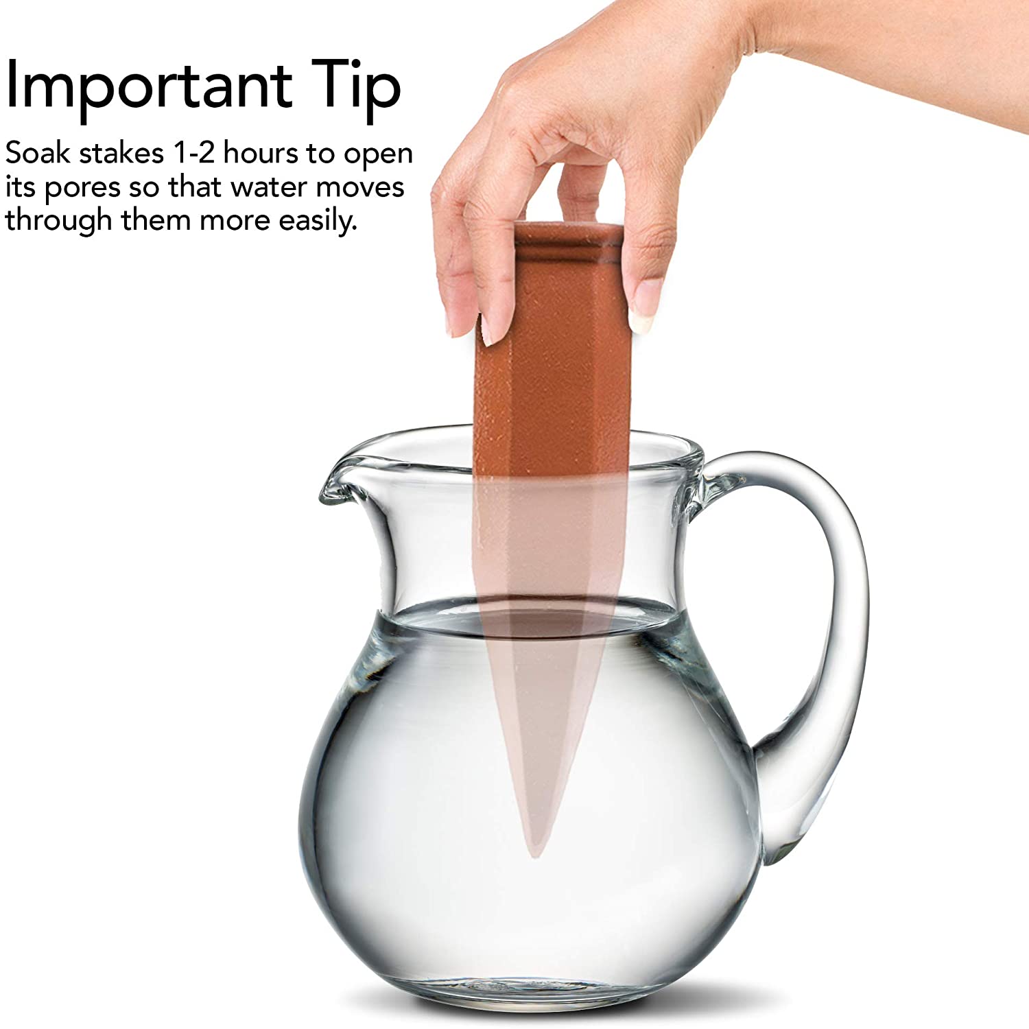 Plant Waterer Self Watering Terracotta Spikes Automatic Watering Device Vacation Garden Stakes Drip Irrigation Indoor