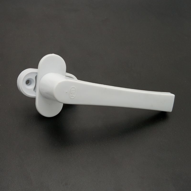 Plastic Steel Doors And Windows Inside Flat Open Plastic Wrap Iron Pull Rotating Handle
