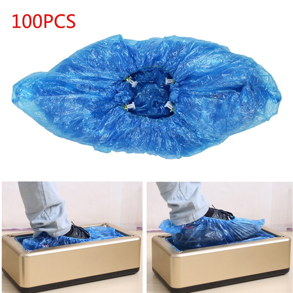 Shoe Wrapping Machine Automatic Shoes Cover Machine Smart Dispenser Household Hand Free Shoe Film Shoe Cover Dispenser