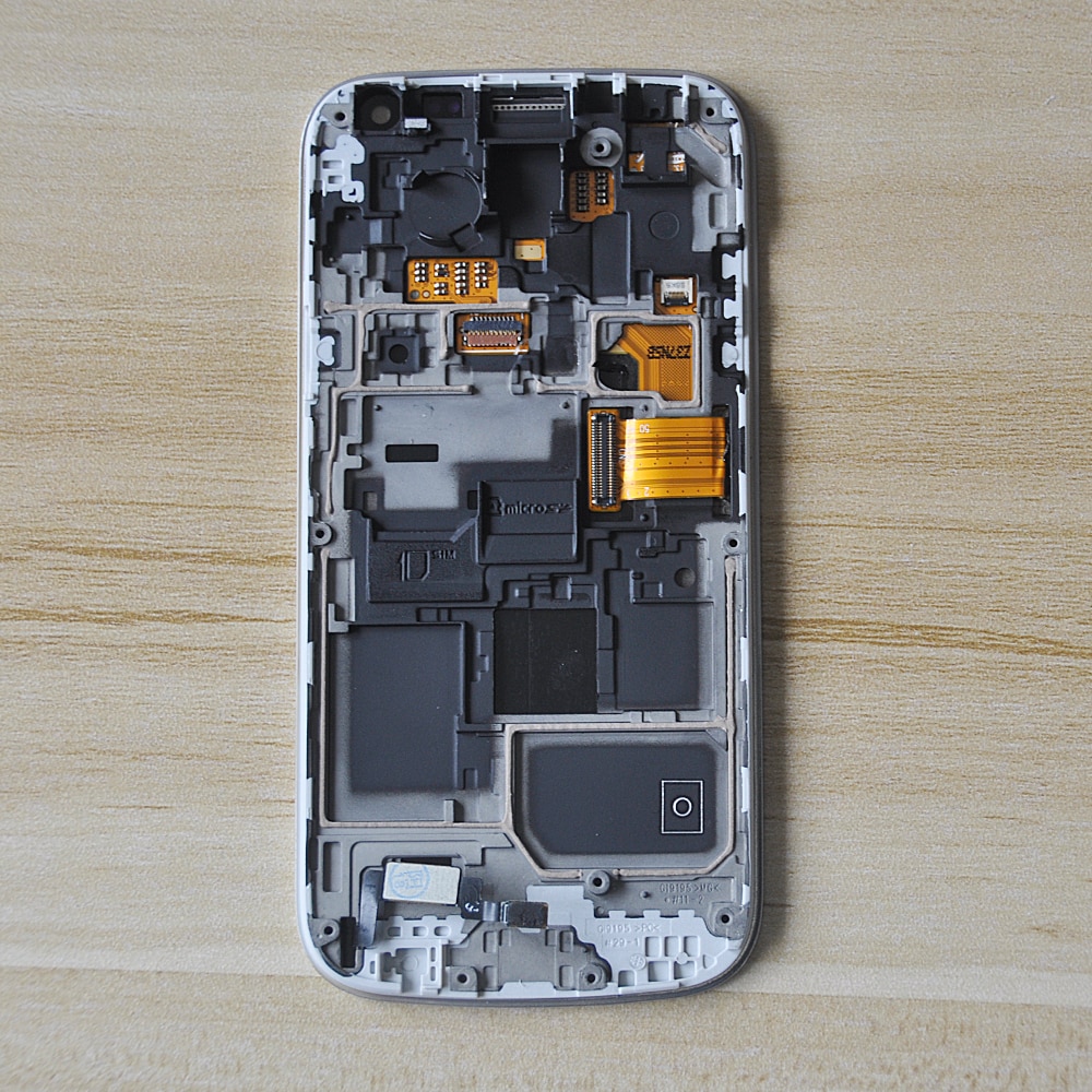 Sinbeda AMOLED Mobile Phone LCD Display For Samsung Galaxy S4 Mini i9190 i9192 i9195 LCD Touch Screen Digitizer Assembly Frame
