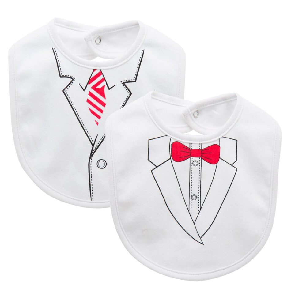 Baby slabbetjes 3 stuks handdoek bebe driehoek voeding boerendoek kraag sjaal waterdicht schort cartoon handdoek