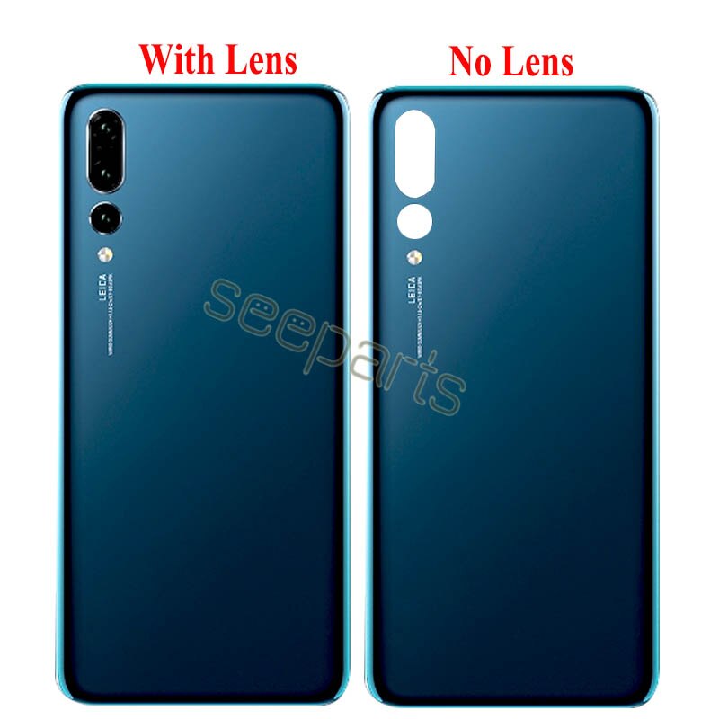 Back Glass 6.1" For HUAWEI P20 Pro Back Battery Glass Cover Rear Door Housing Case For huawei p20 pro Battery Cover