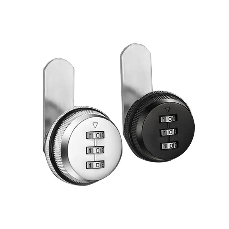 3 Digit Security Password Keyless Drawer Cam Lock Combination Coded Door Cabinet Home Hardware Zinc Alloy Mail Box