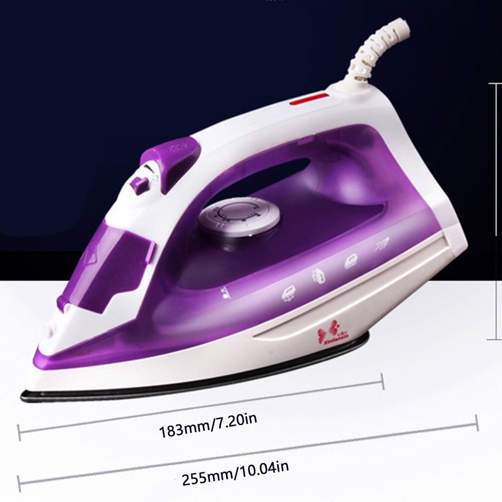 1200w Mini Portable Electric Steam Iron For Clothes Multifunctional Adjustable Ceramic soleplate iron for ironing Sonifer